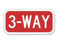 Picture of 3-Way Sign