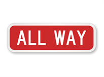 Picture of All-Way Sign