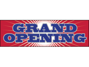 Picture of Grand Opening Banner (GO3B#001)
