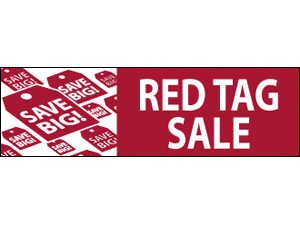 Picture of Red Tag Sale Banner (RTS3B#001)
