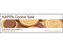 Picture of Cookie Sale Banner (CS3B#001)